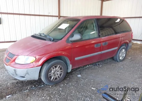 2007 Dodge Caravan Se from USA, damaged, VIN 1D4GP25R87B204110